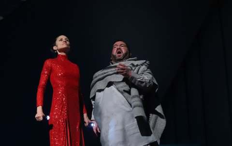 Ensayo de la ópera tríptico quiteño