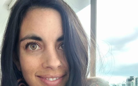 Personaje.- La ilustradora Anabel Llerena.