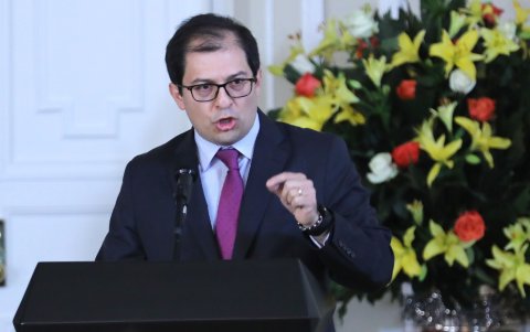 El fiscal Barbosa informó de la amenaza en su contra por parte del ELN.