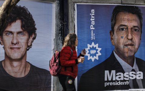 Campaña. Una publicidad para las elecciones del 13 de agosto de 2023