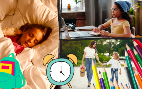 La compra de útiles escolares y uniformes nuevos siempre es motivo de alegría para los niños.