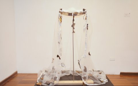 Parte de la exposición.