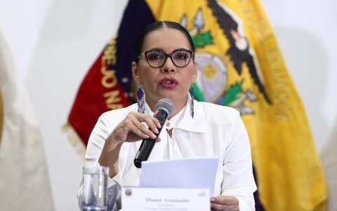 Diana Atamaint, presidenta del CNE, dispuso se gestione lo necesario para repetir las elecciones.
