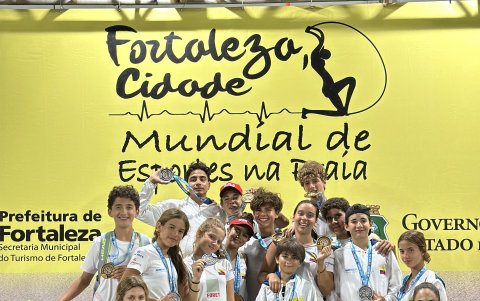 La delegación tricolor de 26 deportistas en suelo brasileño que se colgó en total seis medallas doradas.