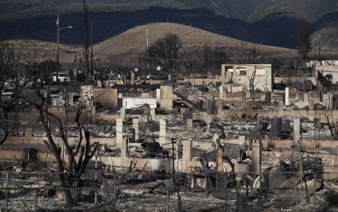 Mayor desastre natural en la historia del estado de Hawái.