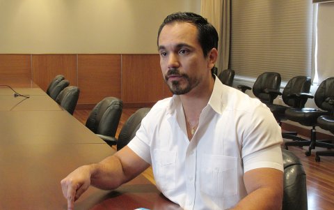 Jonathan Parra, candidato a asambleísta por el distrito 3 de Guayas.