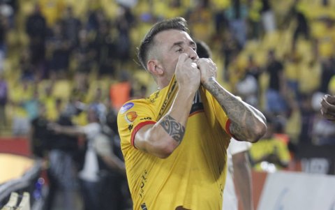 Damian Díaz, jugador clave en el medio campo.