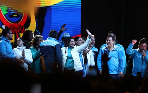 La presidenciable del correísmo, Luisa González, señaló que 