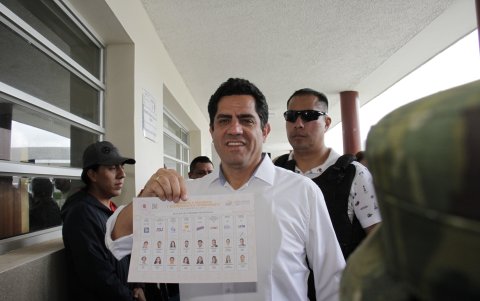 En 2023, Xavier Hervas pasó a ser candidato presidencial del movimiento RETO.