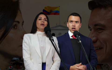 Luisa González, del correísmo, y Daniel Noboa, de la alianza ADN, están en segunda vuelta.