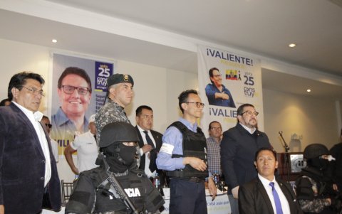 Construye, que apoyaba a Fernando Villavicencio, ahora es la segunda fuerza legislativa.