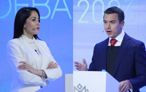 Para el 1 de octubre está previsto el debate electoral entre Luisa González y Daniel Noboa.