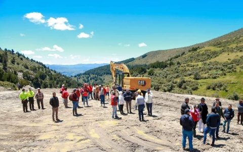 La obra se construirá a 3 mil metros sobre el nivel del mar en la comunidad de Chiquicahua en Ambato