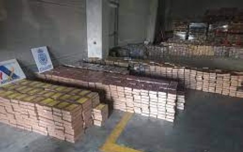 El cargamento de droga es uno de los más grandes incautados en España y Europa.