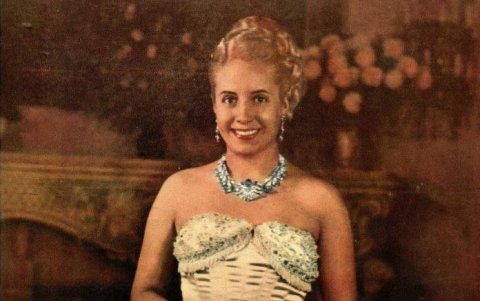 Eva Perón, la eterna primera dama de Argentina.