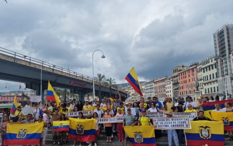 La comunidad migrante asiente la decisión del Consejo Nacional Electoral de reptir las votaciones.