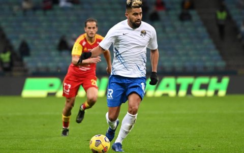 Noboa participó los 90 minutos en caída contra Lokomotiv Moscú.