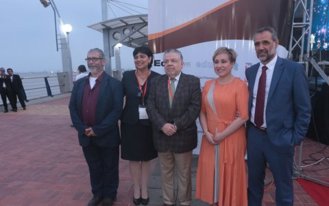 José Luis Imain, Oneida Rosas, Daniel López, Mara Benavides y Óscar Montero.