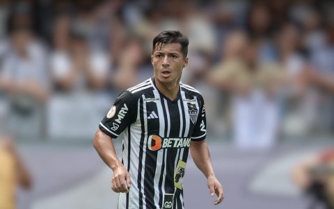 Alan Franco ingresó en el segundo tiempo para la victoria de su equipo.