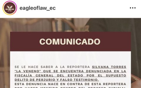 Comunicado de los abogados de Dieter Hoffmann.
