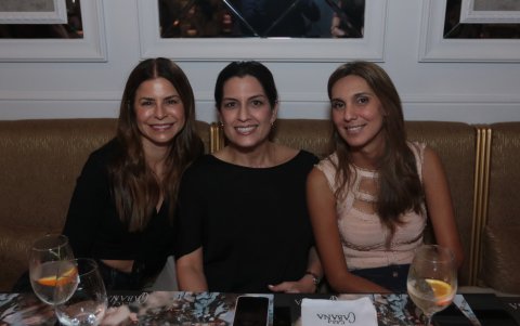 Poli Núñez, Carla Bejarano y Elisa de Velasco.