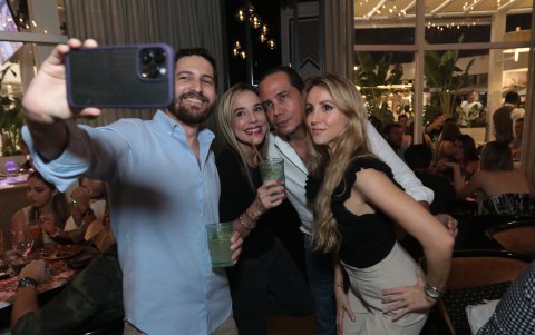 Jaime Jaramillo, Estefanía Plaza, Gustavo Plaza y Vilma Hernández.