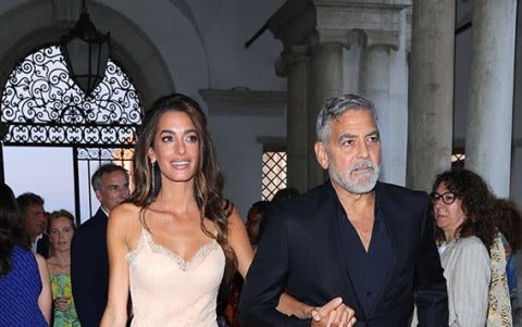 Muy cómplices en Venecia.