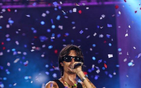 Danny Ocean en el Coliseo Voltarie Paladines Polo.