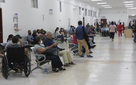 Hospital Teodoro Maldonado Carbo, ubicado en el sur de Guayaquil.