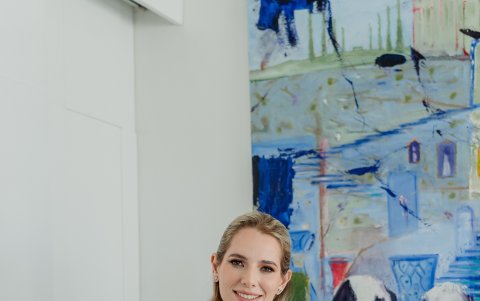 Lavinia Valbonesi dice ser una mujer que ha aprendido a controlar sus emociones.