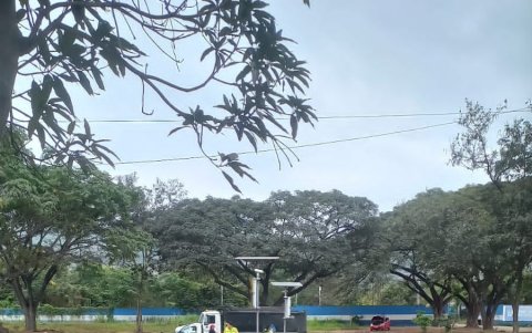 Denuncia. Juan Llerena grabó cuando el dispositivo fue “manipulado”, antes de que su auto fuera sometido a una prueba.