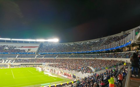 Así luce el Monumental de Argentina.