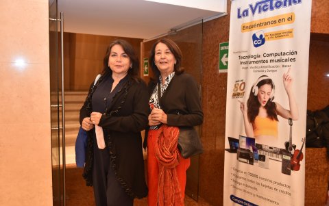 Rocío Padilla y Fernanda Vaca.