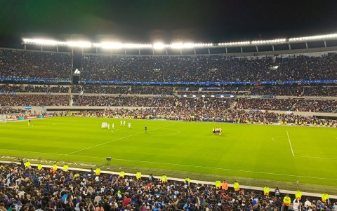 Así luce el Monumental de Argentina.