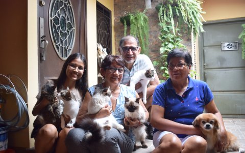 Integrantes Patitas de Sasha.