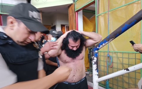 Agosto 2023. Adolfo Macías en La Roca.