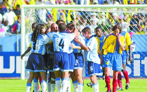 En 2001, la selección de Argentina ganó por primera vez en la altura de Quito.