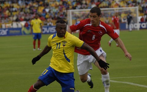 En 2008, Ecuador venció 1-0 a Chile con gol de Christian ‘Chucho’ Benítez.