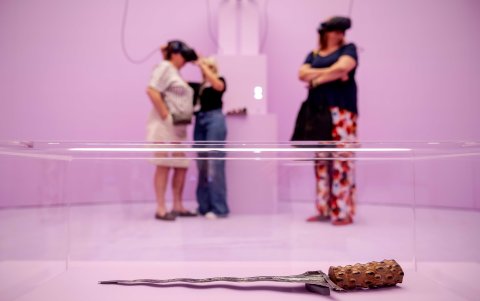 Vista de una de las piezas que se exhiben en el museo Mauritshuis de La Haya, en Países Bajos.