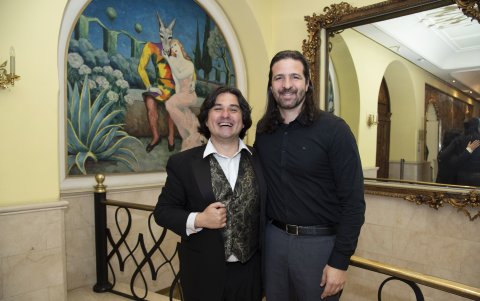 Diego Carneiro y Mauricio Pacheco.