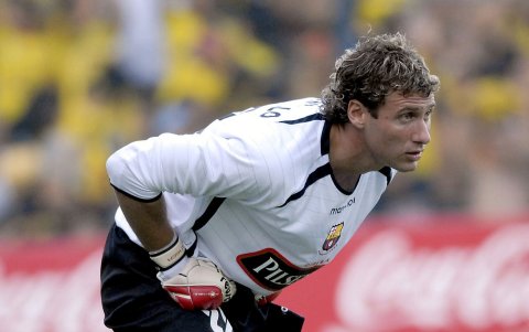 Santillo estableció un récord en Barcelona, de 796 minutos sin recibir un gol.