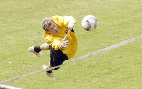 Hasta ahora ningún arquero que ha pasado por Barcelona ha podido batir el récord de Santillo.