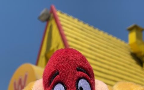 'The Delicious One, a pesar de ser la segunda mascota después de Der Wienerdog , TDO es la más popular y destacada.