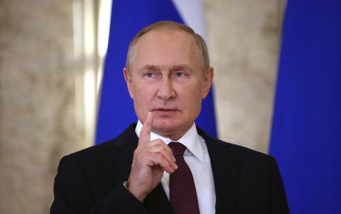 El presidente de Rusia, Vladímir Putin.