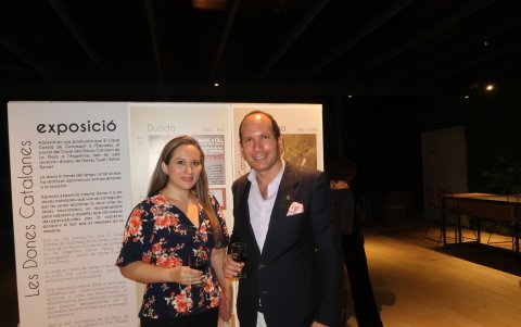 Cynthia Sandoval y Eliseo Mosconi.