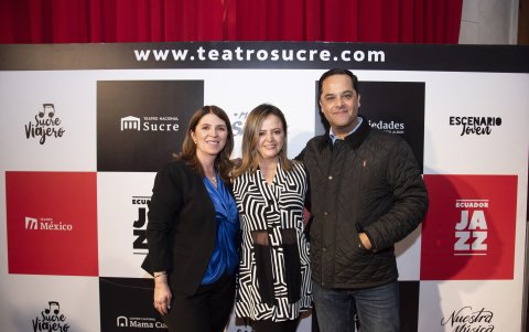 María Ximena Estévez-Breton, Lucia Martínez y Francisco Vidaurre.