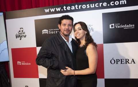 Christian Arellano y Karla Armas.