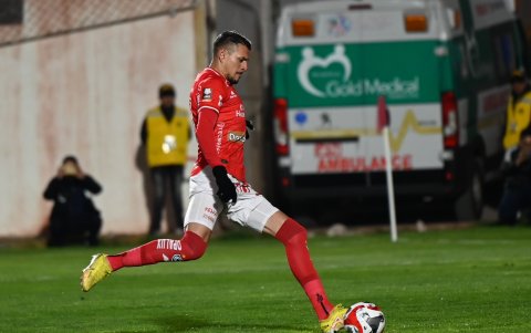 Garcés anotó el gol del empate final.