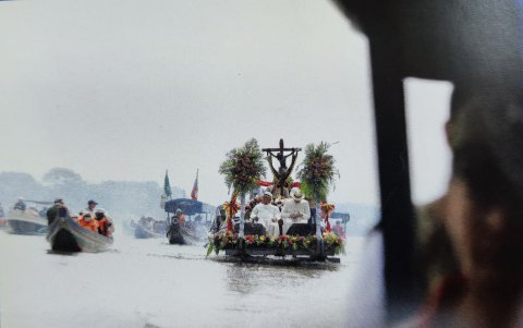 Esta es la foto captada por Gerardo Menoscal, quien ganó el primer lugar del concurso.
