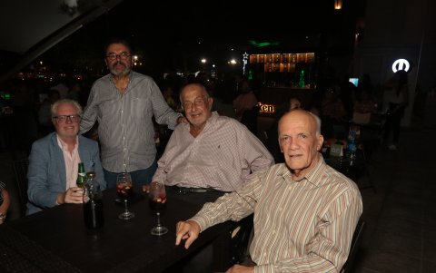Juan Reca, Cecilio Jalil, Mario Pólit y Víctor Abboud.